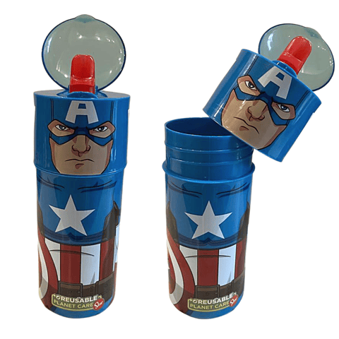 Marvel Avengers Captain America Stor Characters Sipper Bottle - 350 ml