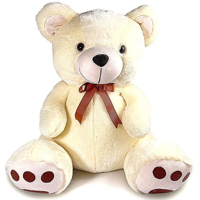 Mirada 55 cm Jumbo Teddy Bear Soft Toy - Butter​