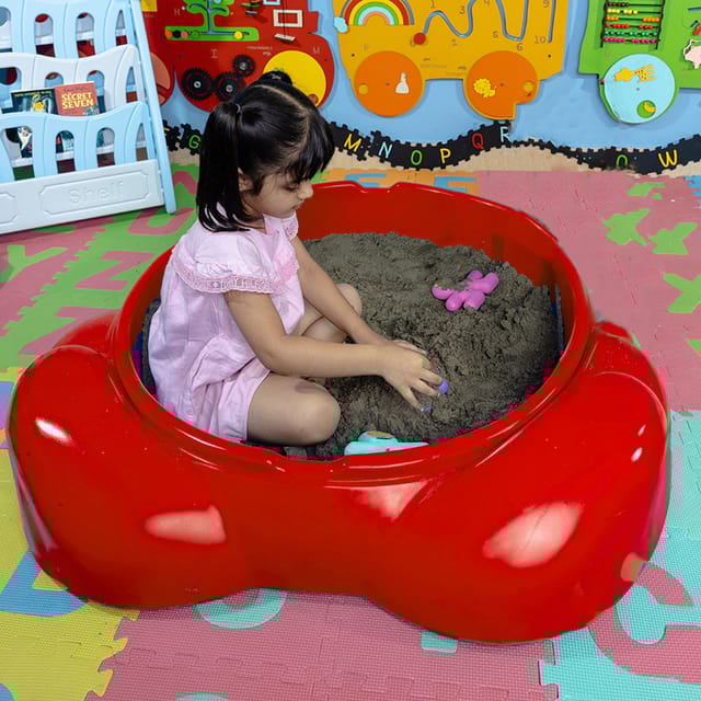Ok Play Sandpit Senior Red