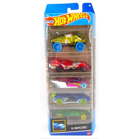 Hot Wheels 5 Car Pack - X-Raycers