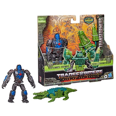Hasbro Transformers: Rise of the Beasts Movie, Beast Alliance, Beast Combiners 2-Pack Optimus Primal 5 Inch