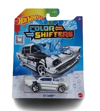 Carrinho Hot Wheels muda de Cor - Color Shifters 57 Chevy - Mattel