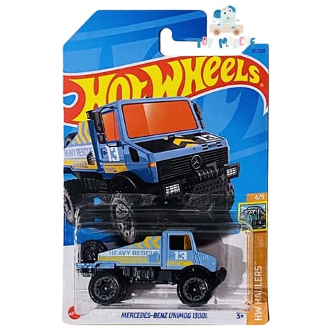 hot wheels mercedes benz unimog 1300