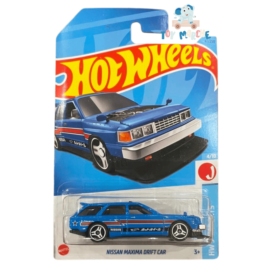 Hot Wheels Nissan Maxima Drift Car 4/10 Linha HW J-Imports