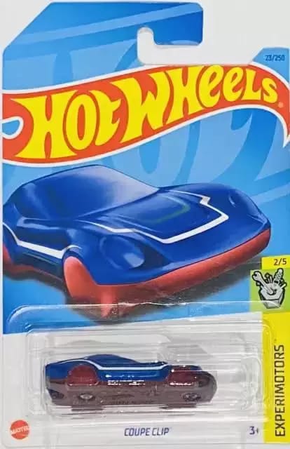 Hot Wheels Coupe Clip Blue