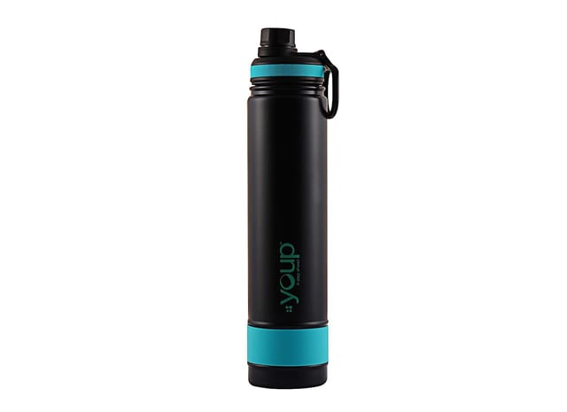 Youp Sapphire Thermo Steel Bottle 755 ml - Turquoise Blue
