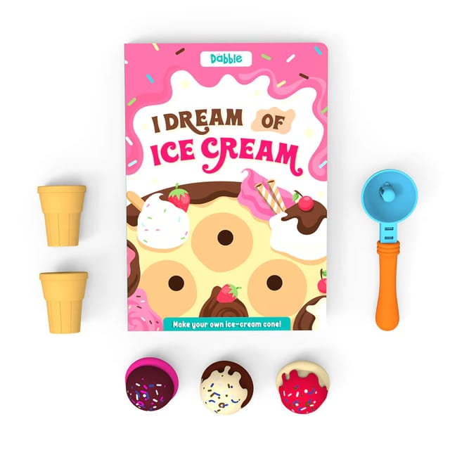 Dabble I Dream Of Ice Cream Play & Learn With Patterns