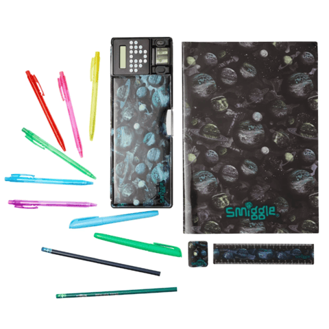Smiggle Mirage Pop Out Stationery Gift Pack - Space