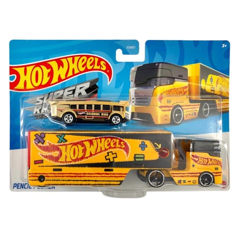 Hot Wheels Super Rigs Pencil Pusher