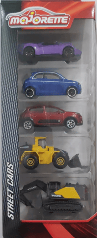 Majorette Street Cars - 5 Car Pack - Set 4