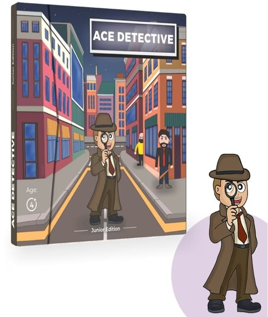 Toykraft Ace Detective - Junior Edition - Logic based board Game