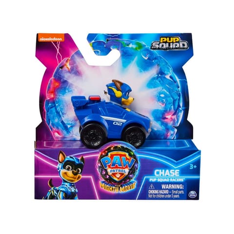 Paw Patrol Pawket Racers – Mighty Mini Squad Racer - Chase