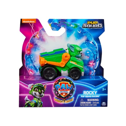Paw Patrol Pawket Racers – Mighty Mini Squad Racer - Rocky