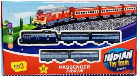 Centy Passenger Train Large - Blue