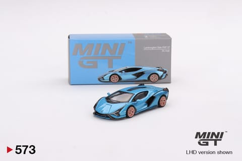 Mini GT Lamborghini Sian FKP 37 Blu Aegir