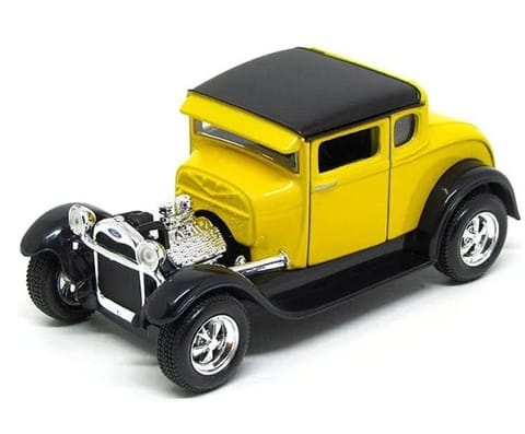 Maisto Diecast 1929 Ford Model A - Yellow - 1:24