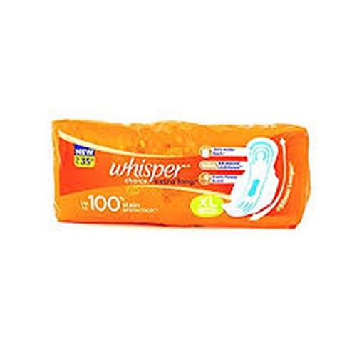 Whisper Sanitary Pad Choice Ultra Xl 6 Pads