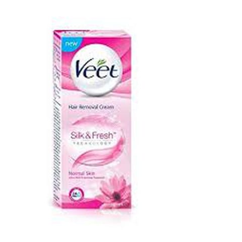 Veet Silk & Fresh Hair Removal Cream, Normal Skin, 50 gm