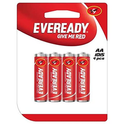 eveready battery aa 4 pc