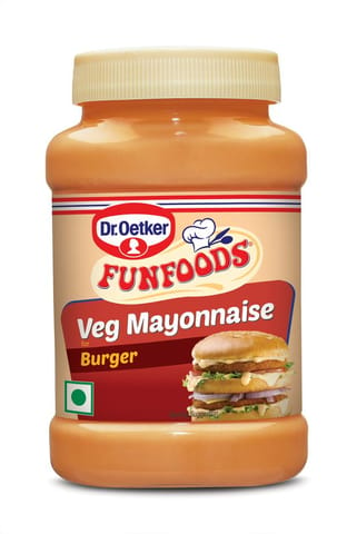funfoods veg mayo burger 250g