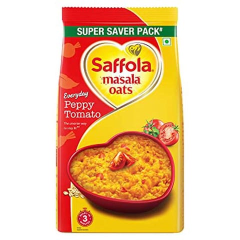 saffola masala oats peppy tomato 500 gm