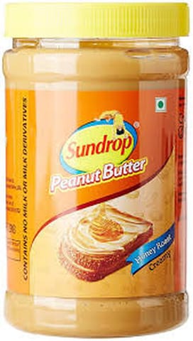 sundrop peanut spread creamy 462 gm