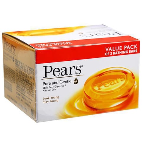 pears pure & gental shop (125gx3) pack 3