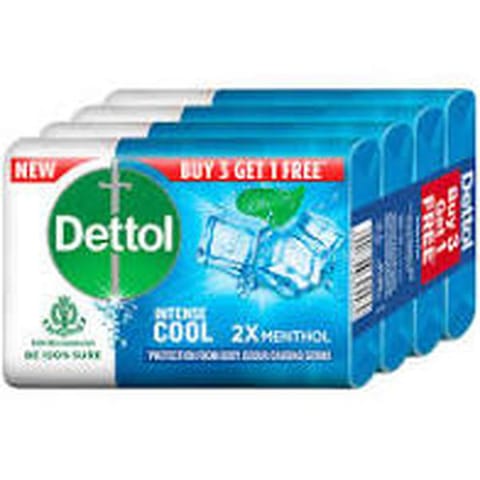 dettol cool soap, 75gm (pack of 4)