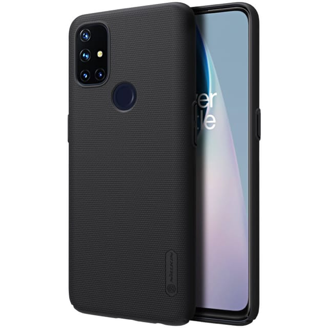 Nillkin Cover Compatible with OnePlus Nord N10 Case Super Frosted Shield Hard Phone Cover [ Slim Fit ] [ Designed Case for Oneplus Nord N10 5G ] - Black
