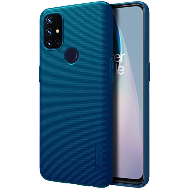 Nillkin Cover Compatible with OnePlus Nord N10 Case Super Frosted Shield Hard Phone Cover [ Slim Fit ] [ Designed Case for Oneplus Nord N10 5G ] - Blue