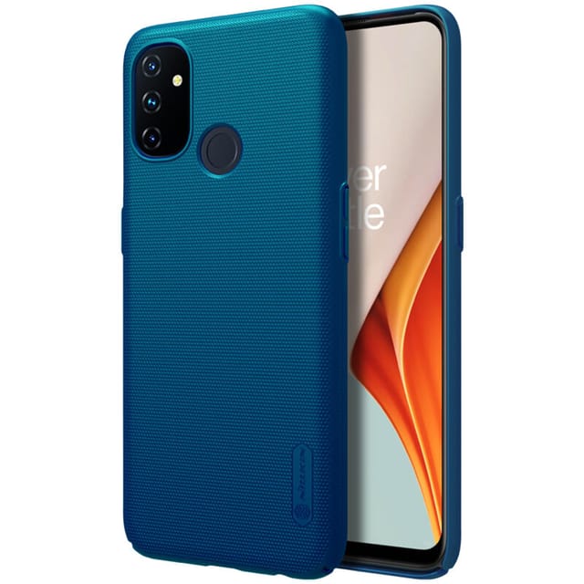 Nillkin Cover Compatible with OnePlus Nord N100 Case Super Frosted Shield Hard Phone Cover [ Slim Fit ] [ Designed Case for Oneplus Nord N100 ] - Blue