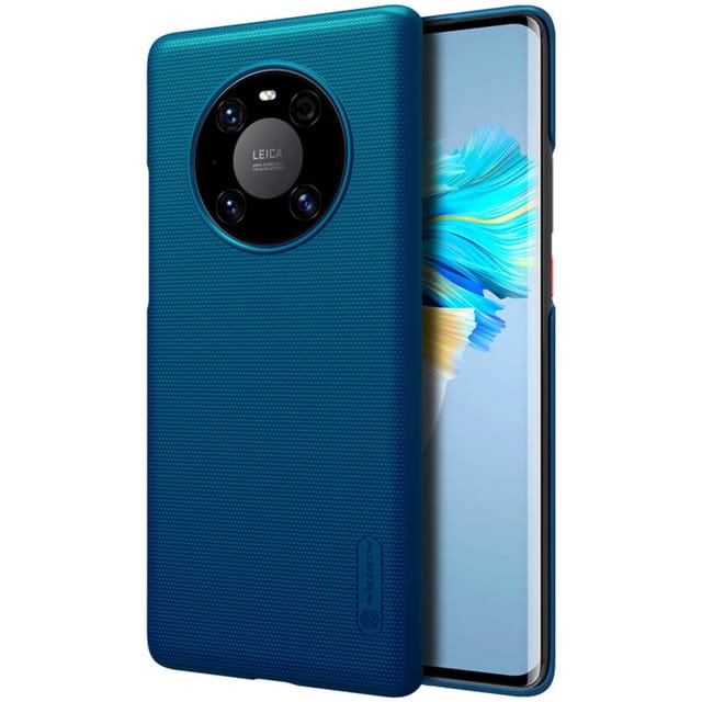 Nillkin Cover Compatible with Huawei Mate 40 Pro Case Super Frosted Shield Hard Phone Cover [ Slim Fit ] [ Designed Case for Huawei Mate 40 Pro ] - Blue