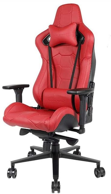 all red gaming chair