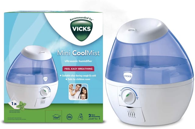 Vicks Mini Cool Mist Ultrasonic Humidifier, Vul520E1