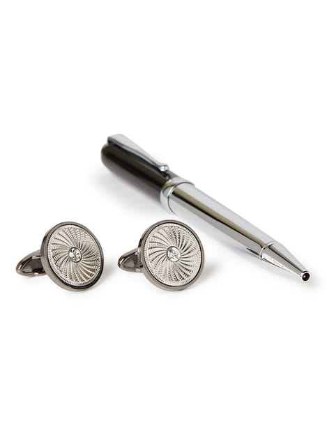Segma Refillable Pen  & Cufflinks set PC55-52