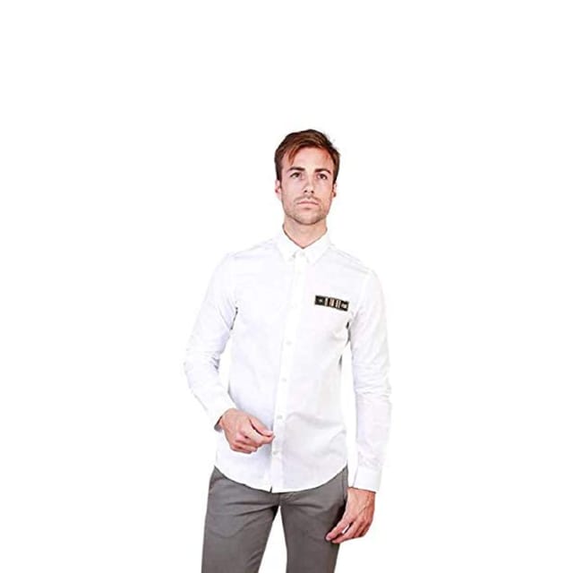 Cavalli Class White Shirt For Men