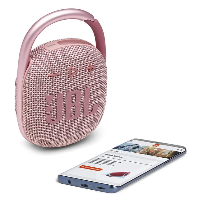 Jbl Bluetooth Speaker Clip4 Pink