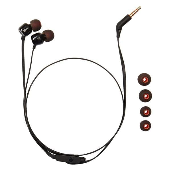 Jbl Tune 110 In-Ear Headphones With Mic Black