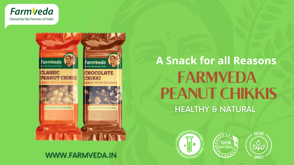 Farmveda Peanut Chikki - A Snack for All Reasons
