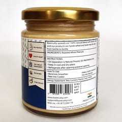 Barenutty - Natural Peanut Butter Crunchy (100% Natural) - 200 g