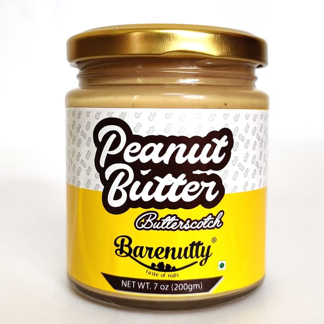 Barenutty Natural Peanut Butter Butterscotch