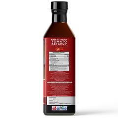 D-Alive Khatt-Mith Tomato Ketchup (Dipping & Cooking Sauce) - 280g (Sugar-free, Organic, Gluten-free, Low Carb, Ultra Low GI, Diabetes & Keto Friendly) - Made in Small batches, Packed in Glass Bottles