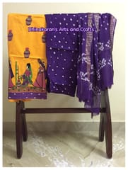 Banjara Pari Bandhani Dress Material