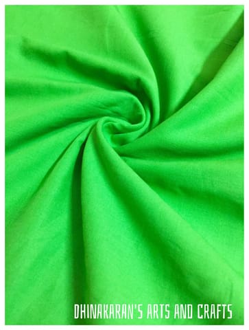 LIGHT GREEN Pure Cotton Fabric