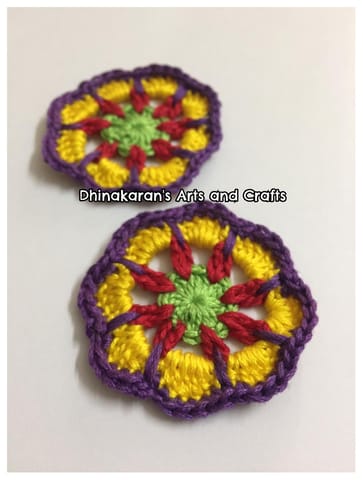 MagicFlower Crochet Patches-(102)