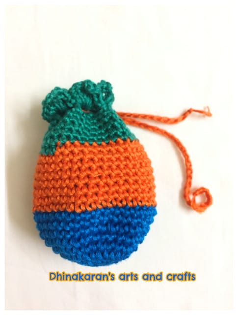 Mini Crochet Potli-(2)