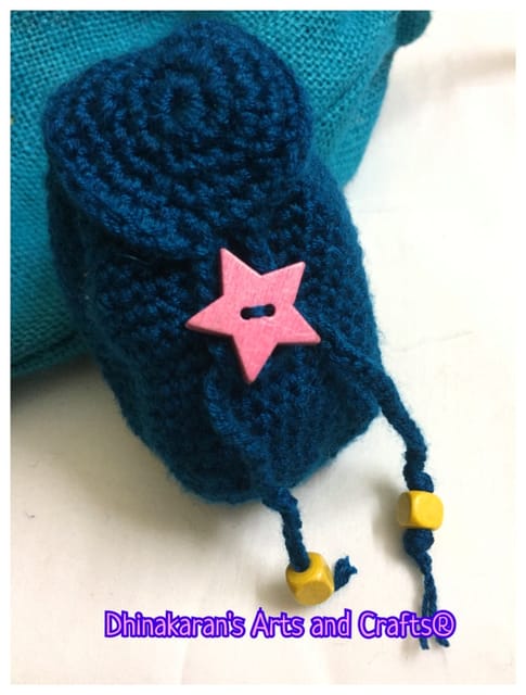 Mini Crochet Backpack-(5)