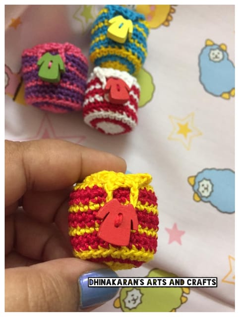 Mini Crochet Coin Purse-(2)