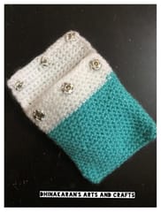 INSTAGRAM Crochet Purse-TURQUOISE