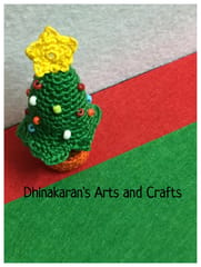 Christmas Tree Crochet Soft Toy